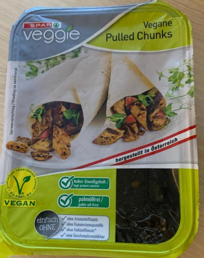 Fotografie - vegane pulled chunks 