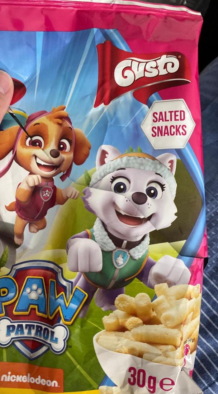 Fotografie - Gusto Salted Snacks Paw patrol