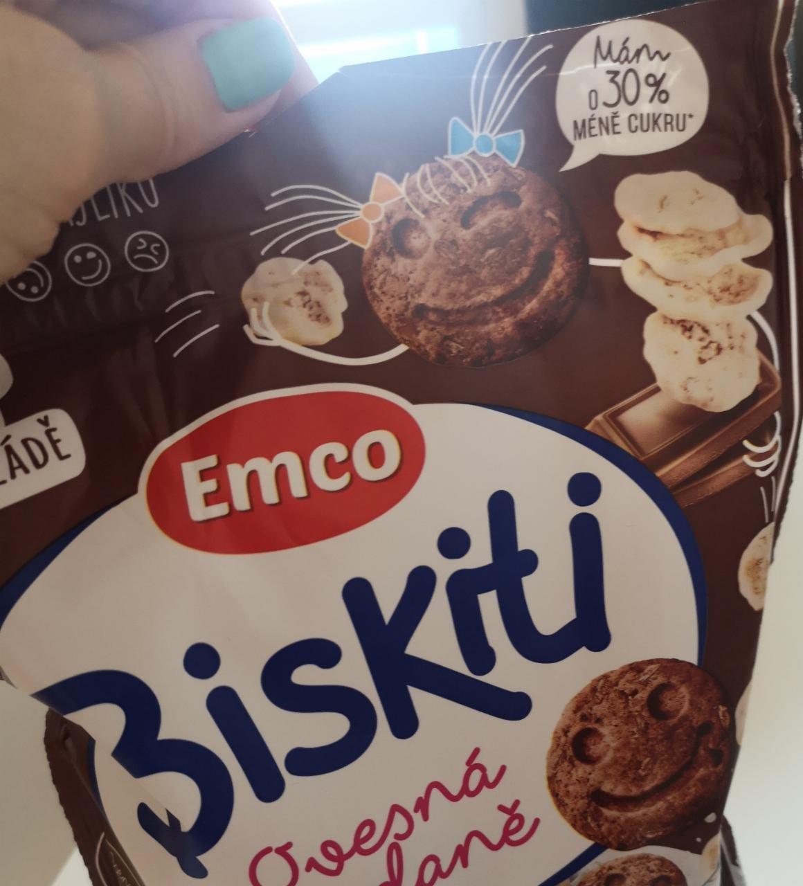 Fotografie - Biskiti ovesná snídaně Emco