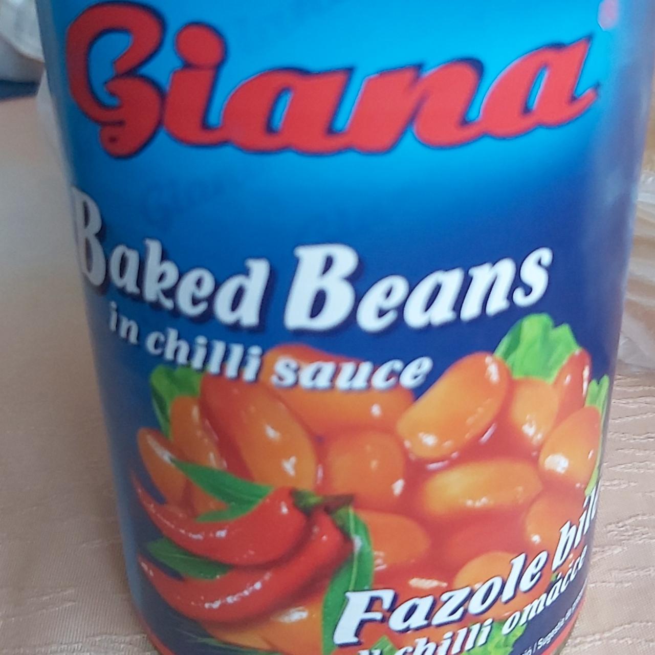 Fotografie - Baked beans in chilli sauce Giana