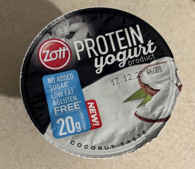 Fotografie - Protein yogurt Coconut Zott