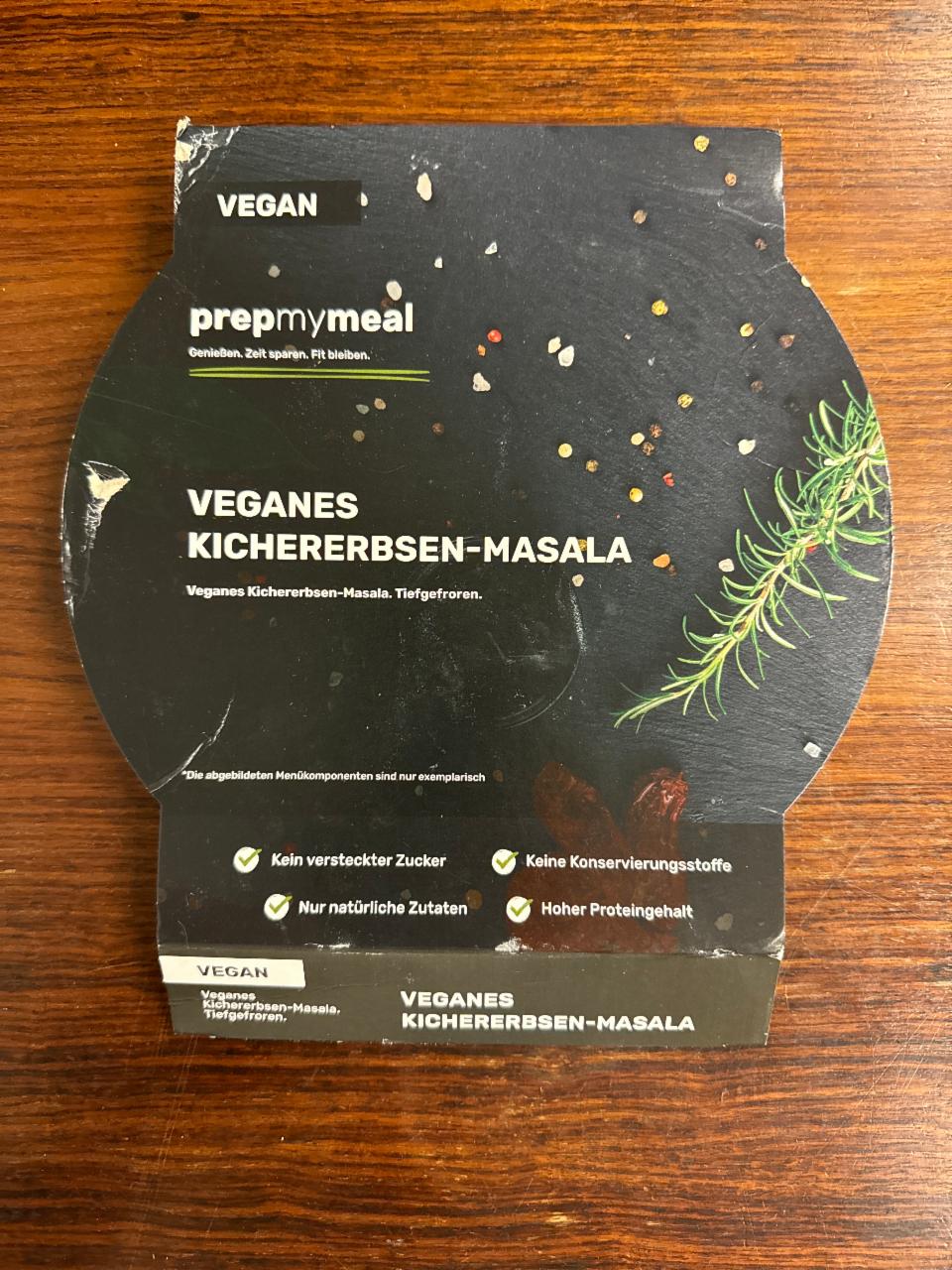 Fotografie - Veganes Kichererbsen-Masala PrepMyMeal