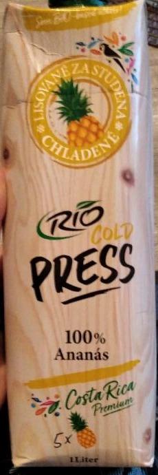 Fotografie - Cold Press 100 % Ananas Rio