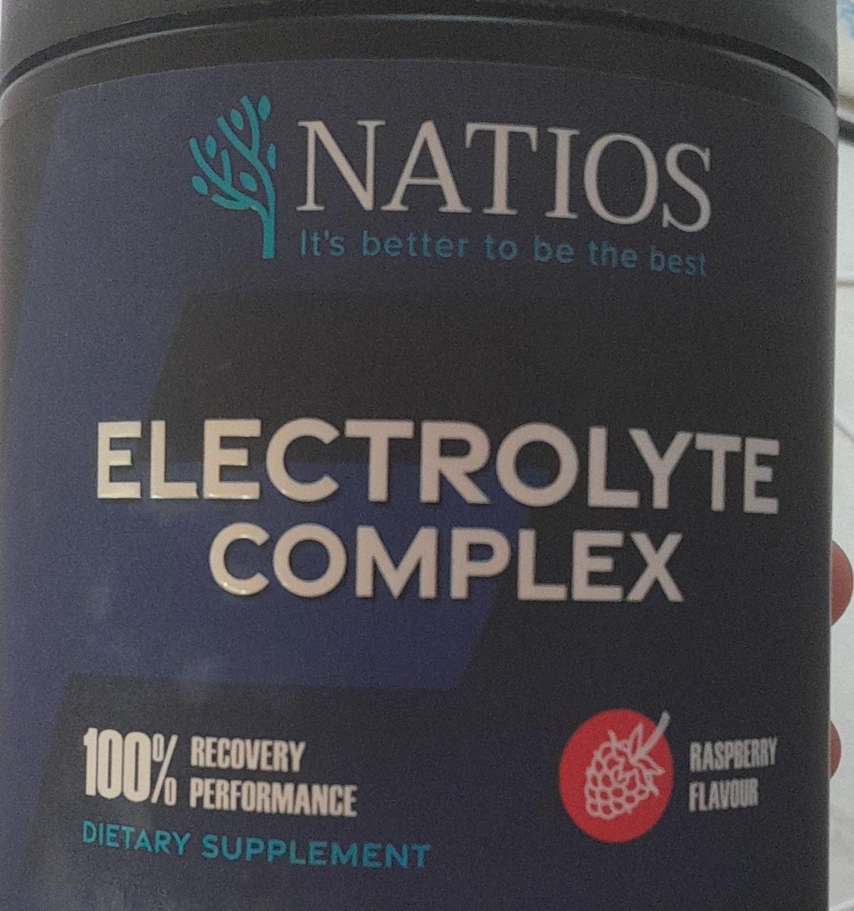 Fotografie - Electrolyte Complex Raspberry flavour Natios