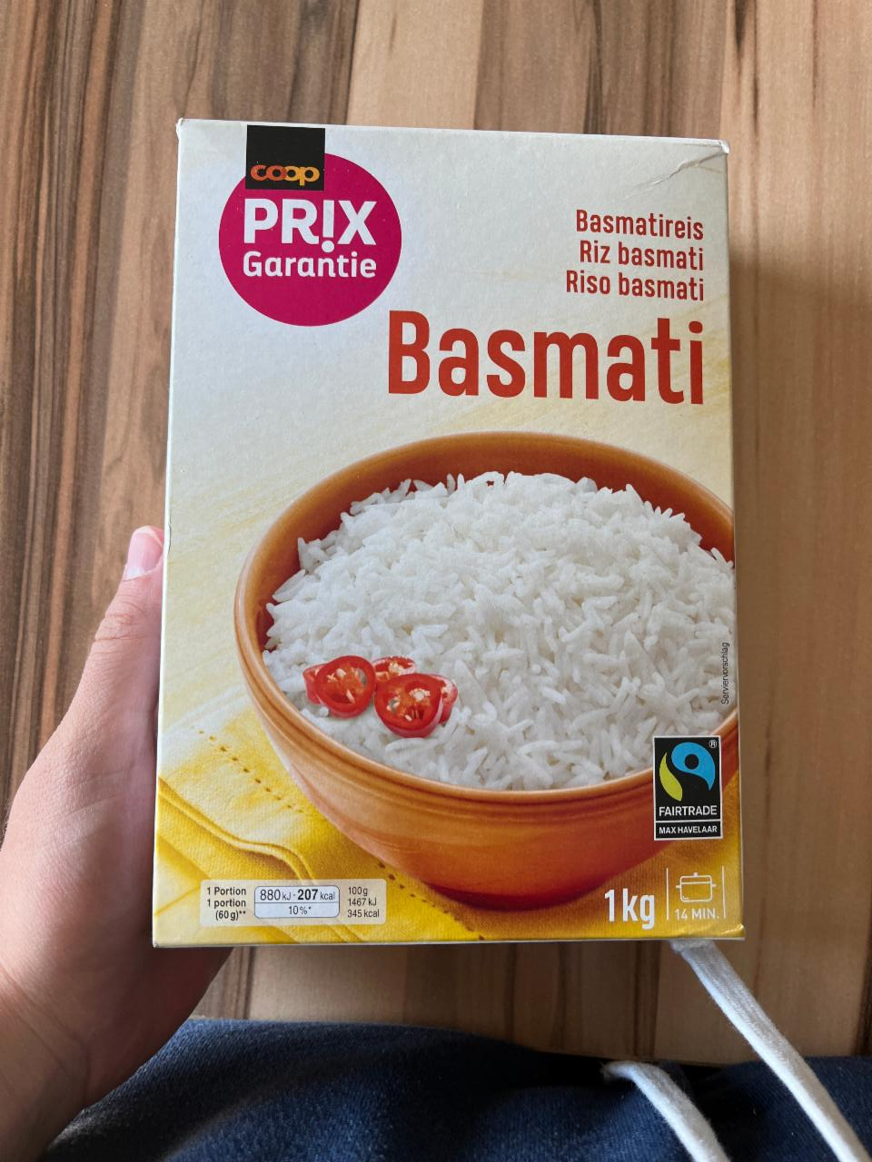 Fotografie - basmati reis Prix Garantie