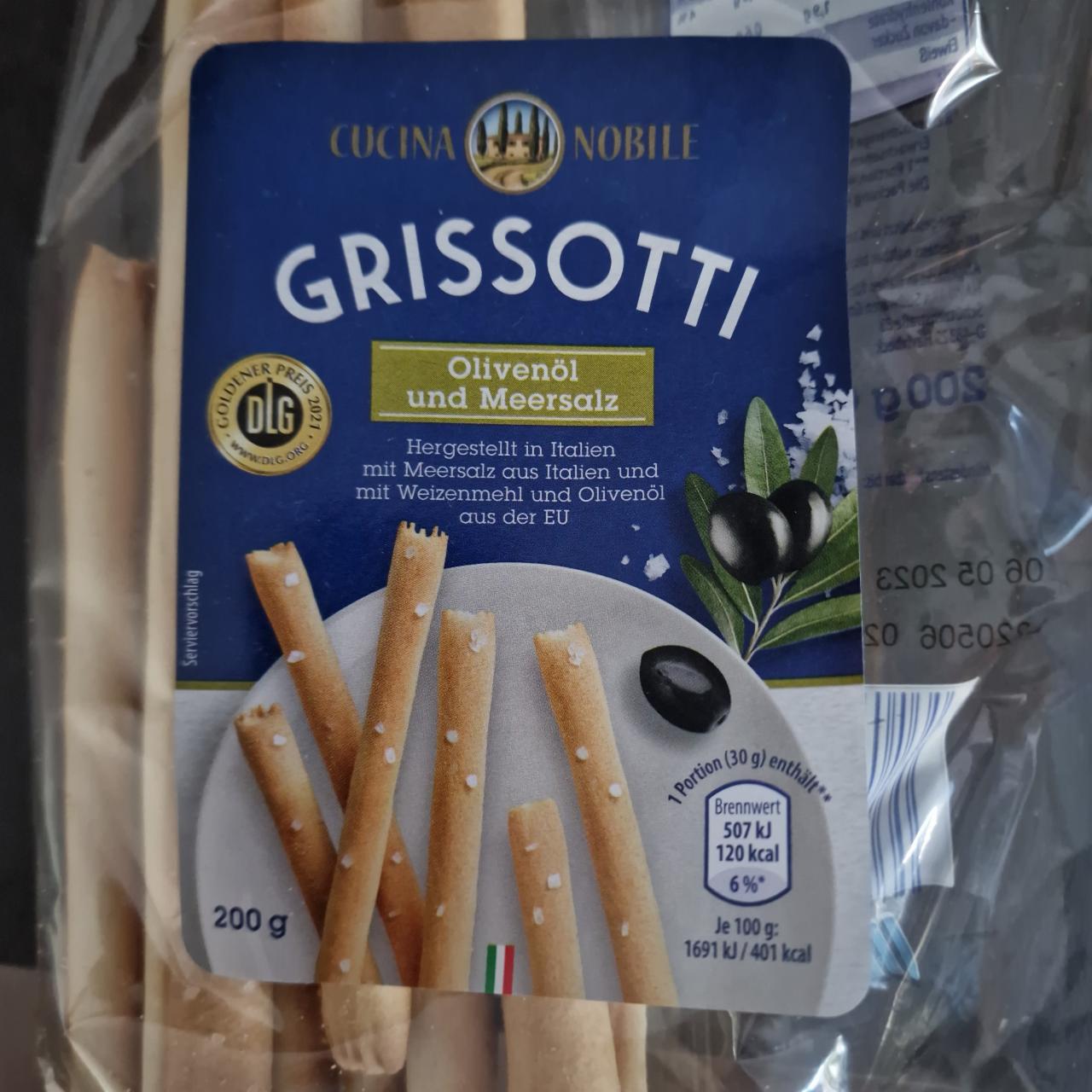 Fotografie - Grissotti Olivenöl und Meersalz Cucina Nobile