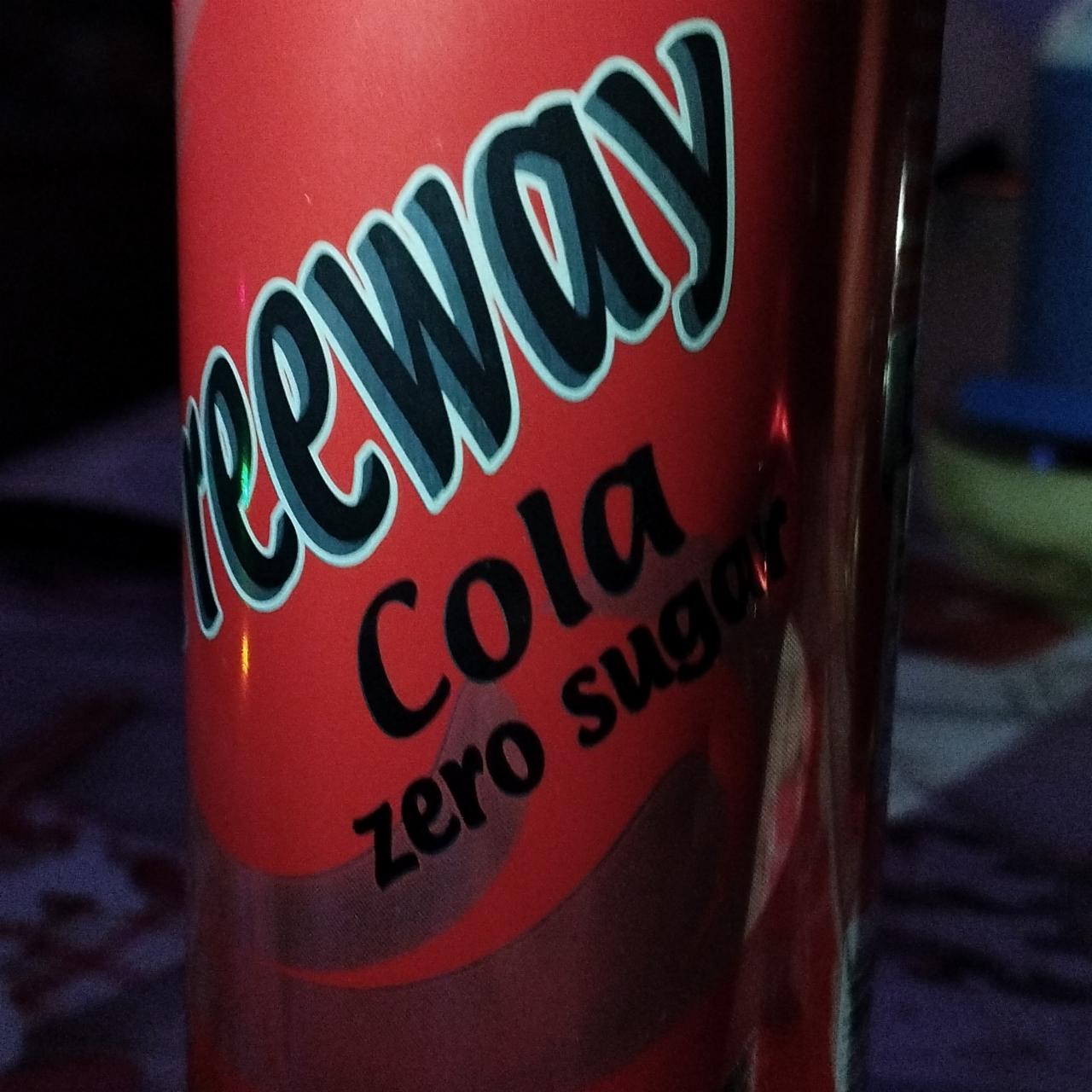 Fotografie - Freeway Cola Zero sugar