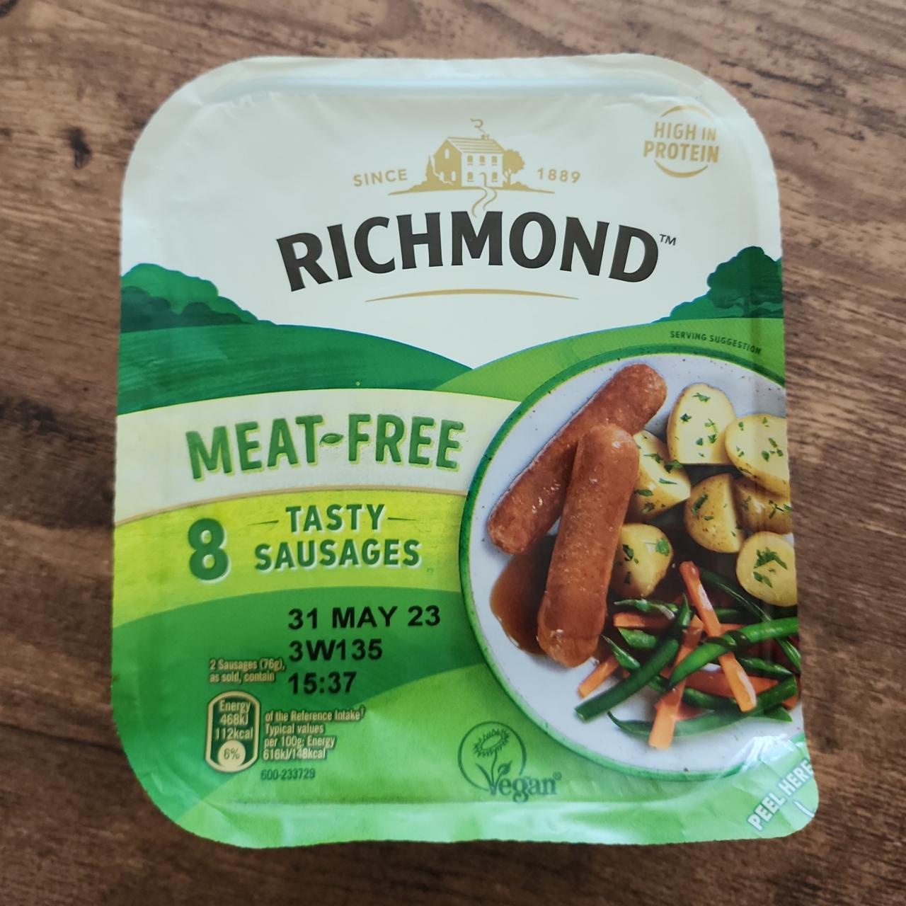 Fotografie - Meat-Free 8 Tasty sausages Richmond