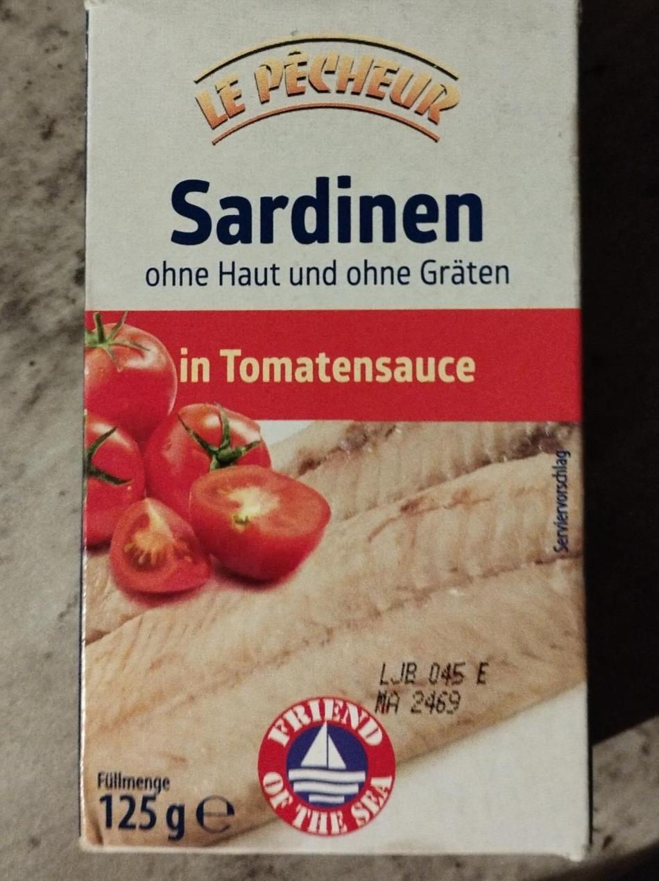 Fotografie - Sardinen in Tomatensauce Le Pécheur