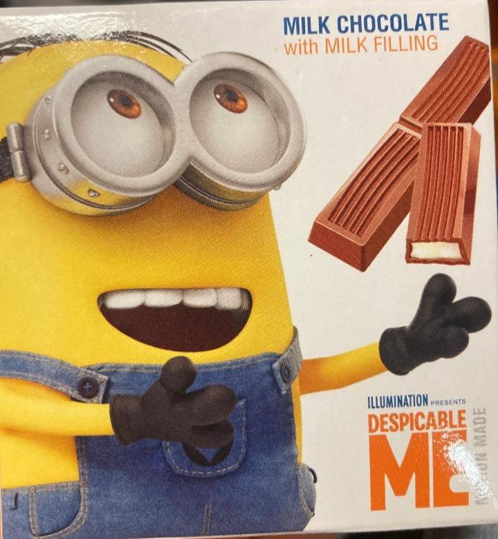 Fotografie - Despicable Me milk chocolate Malbi