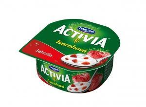 Fotografie - Danone Activia tvarohová jahoda