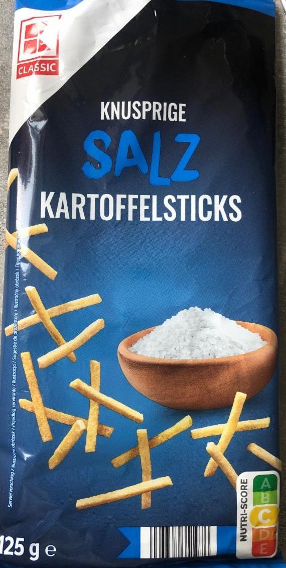 Fotografie - Knusprige Salz Kartoffelsticks K-Classic