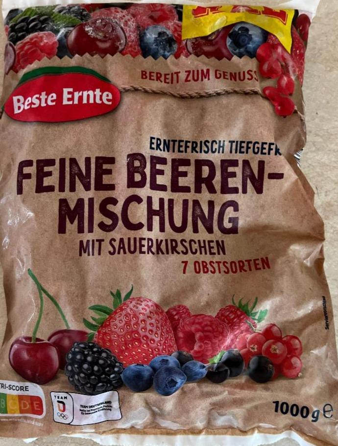 Fotografie - Feine Beeren Mischung mit sauerkirschen Beste Ernte