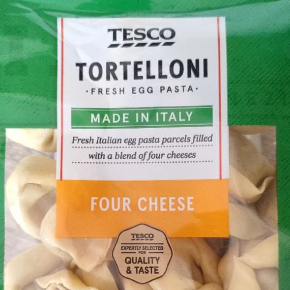 Fotografie - Tortelloni four cheese Tesco