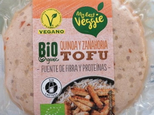 Fotografie - BIO Organic quinoa y zanahoria TOFU