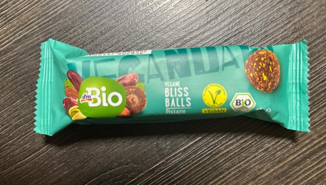 Fotografie - Vegane Bliss Balls Pistazie dmBio