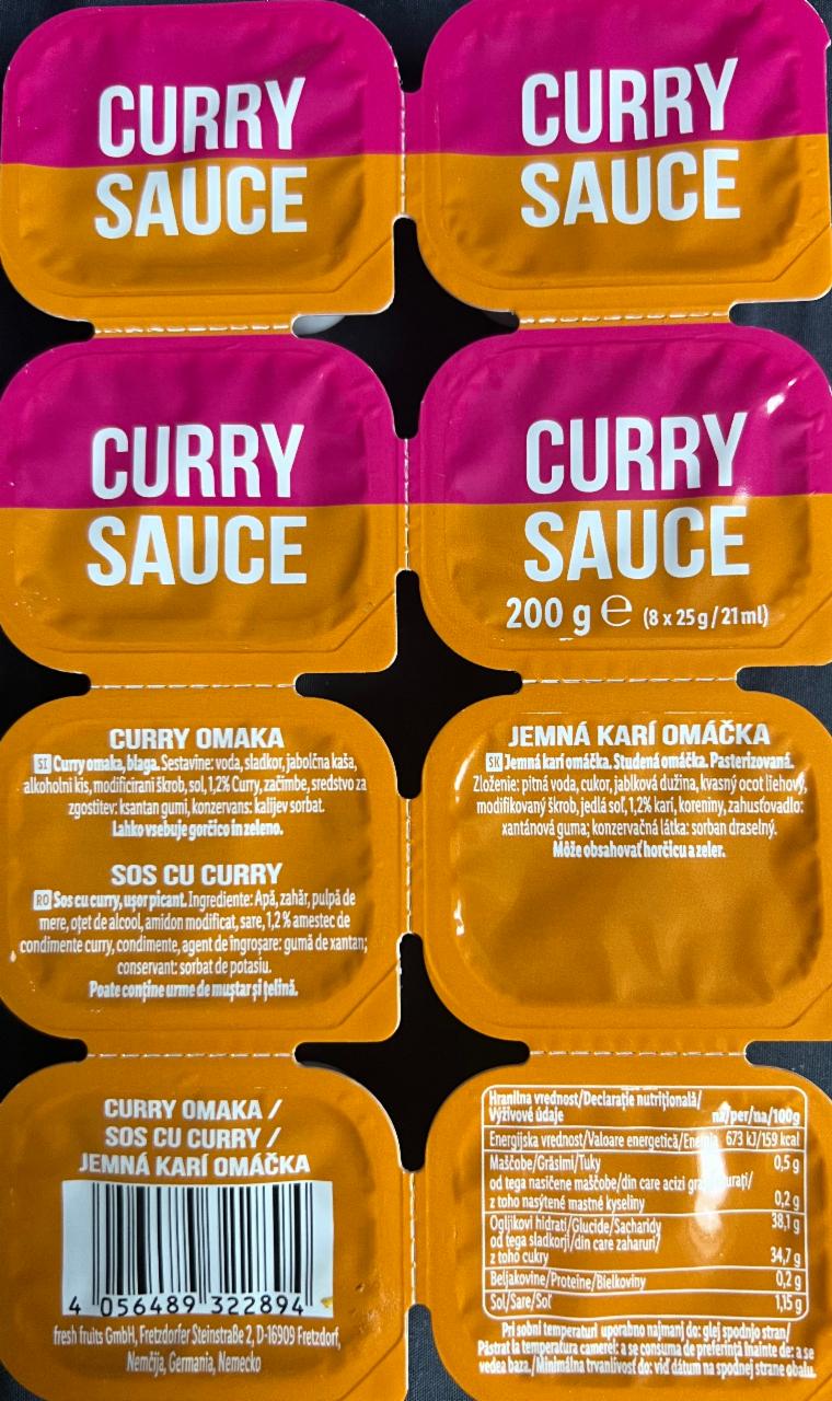 Fotografie - Curry Sauce Jemná karí omáčka