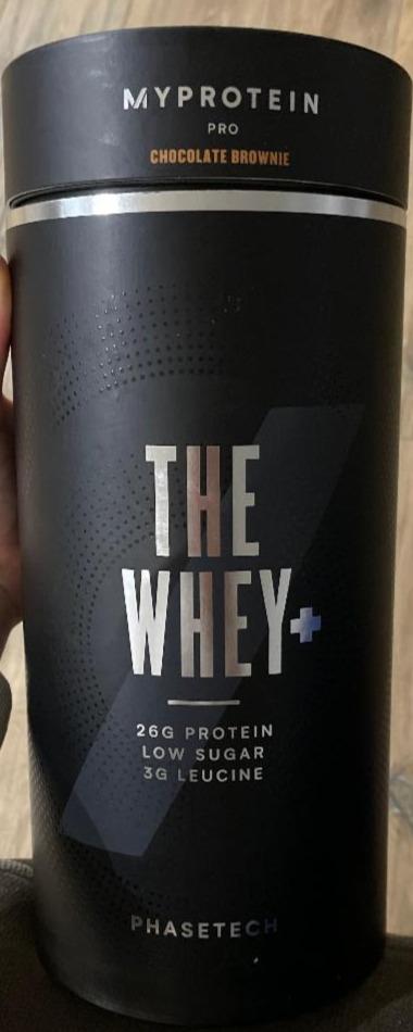 Fotografie - MyProtein The Whey+ Phasetech Chocolate Brownie