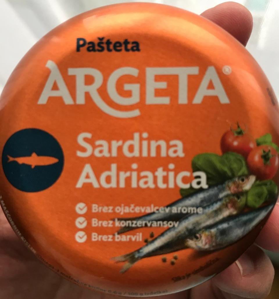 Fotografie - Argeta pašteta Sardina Adriatica