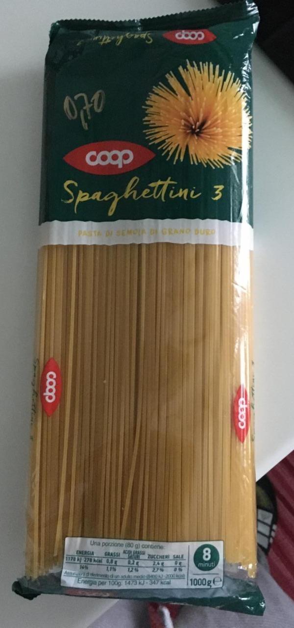 Fotografie - Spaghettini 3 coop