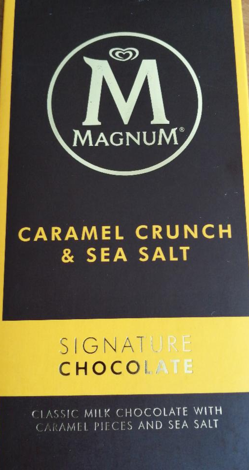 Fotografie - Caramel crunch & sea salt signature chocolate Magnum