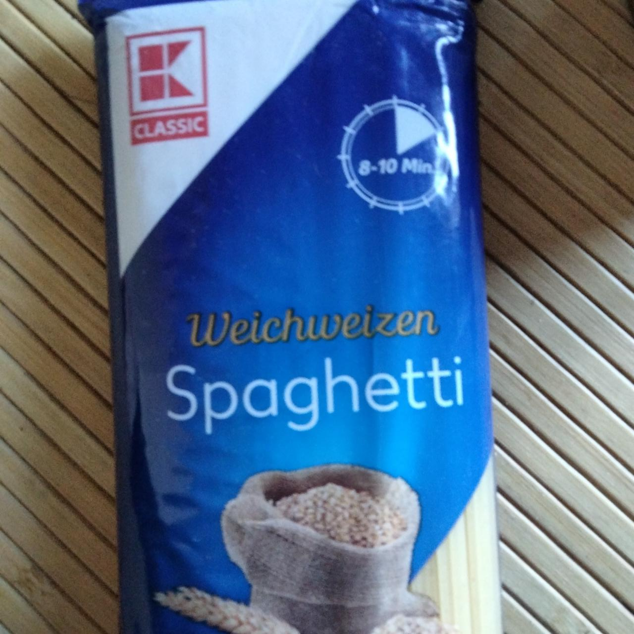 Fotografie - Weichweizen Spaghetti K-Classic