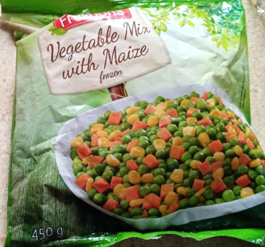 Fotografie - Vegetable mix with maize Freshona