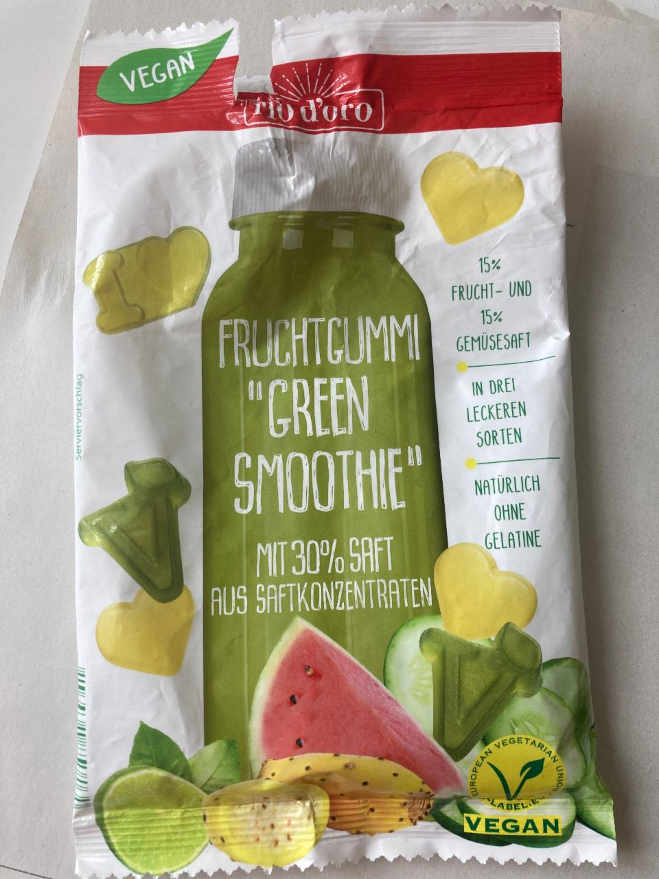 Fotografie - Fruchtgummi 'Green Smoothie' rio d'oro