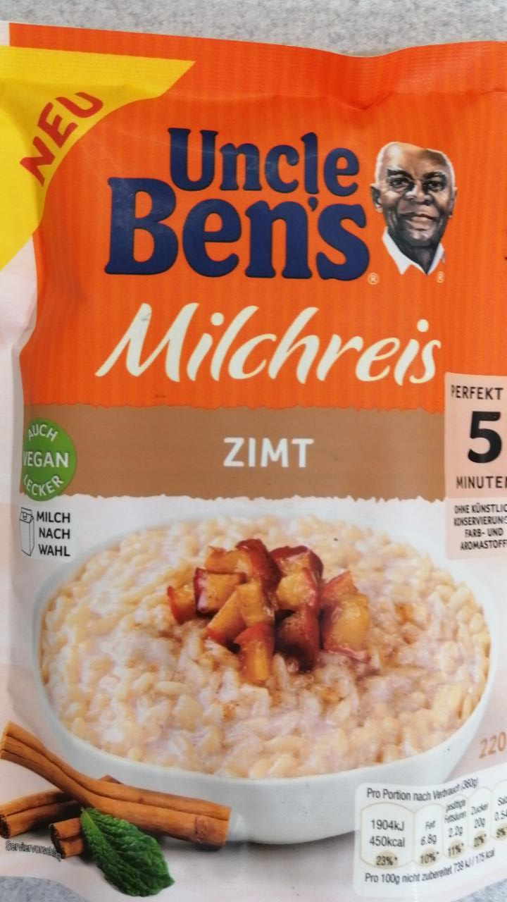 Fotografie - Uncle Ben's Milchreis Zimt