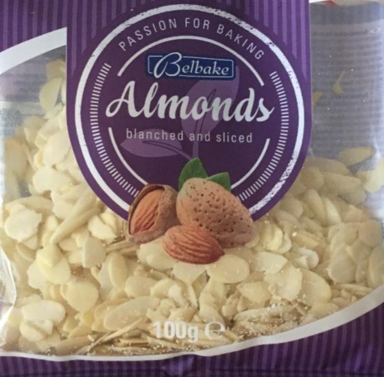 Fotografie - Almonds blanched and slices Belbake