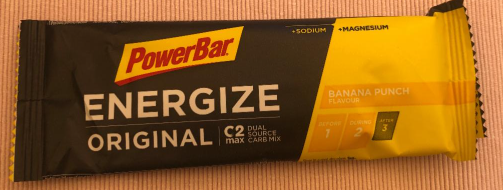 Fotografie - PowerBar Energize Original banana punch