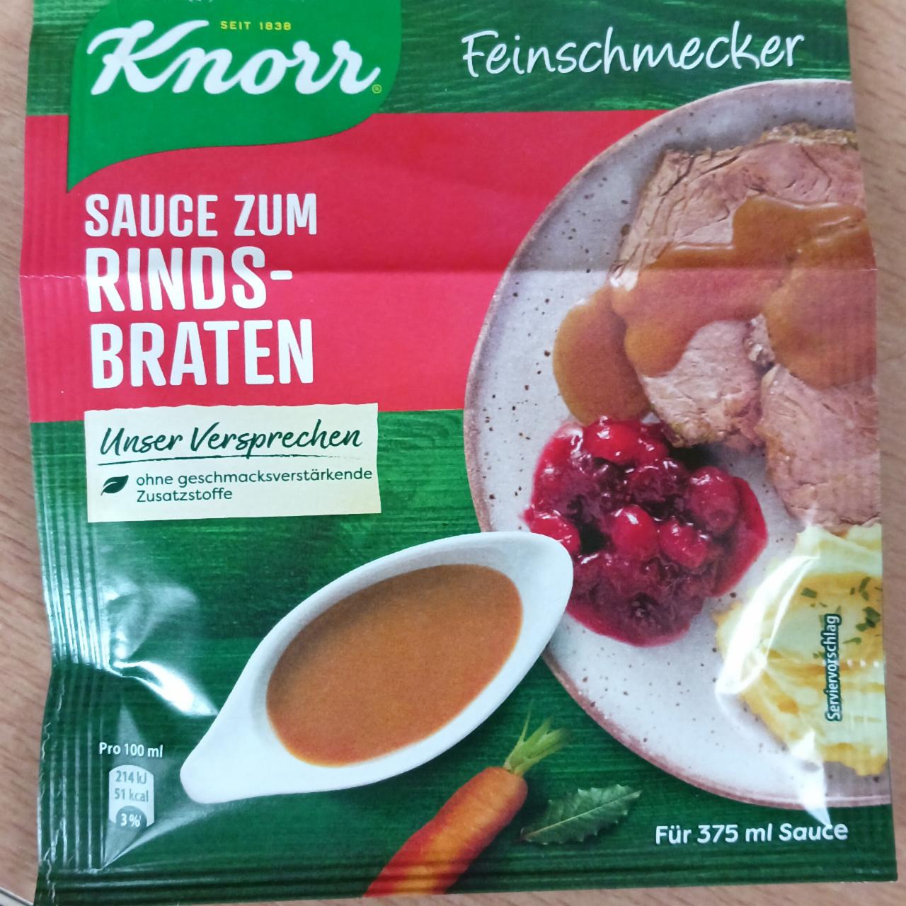 Fotografie - Sauce zum Rinds-Braten Knorr