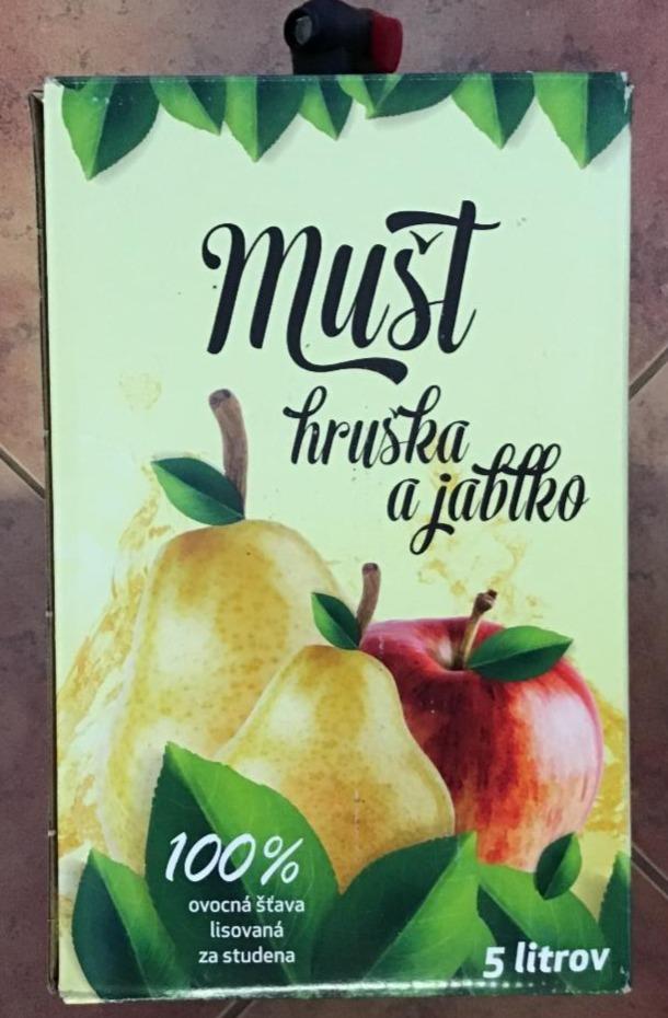 Fotografie - Mošt hruška a jablko FRUTA Bohemia