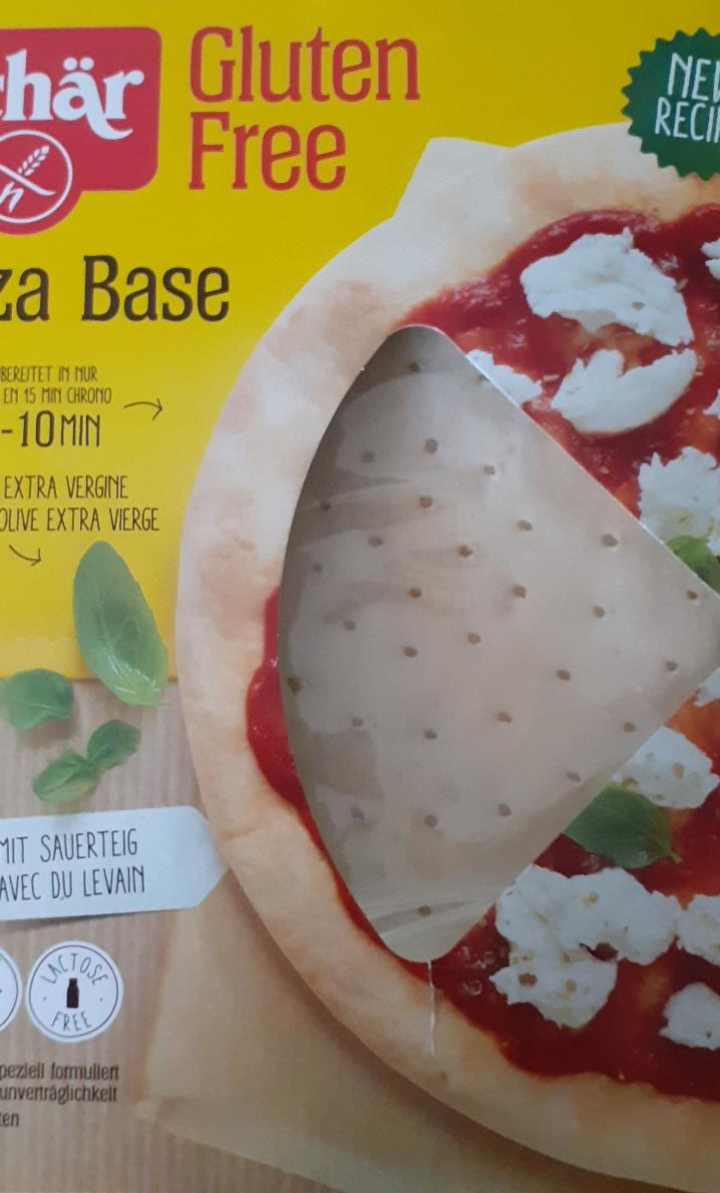 Fotografie - schär gluten frei pizza base