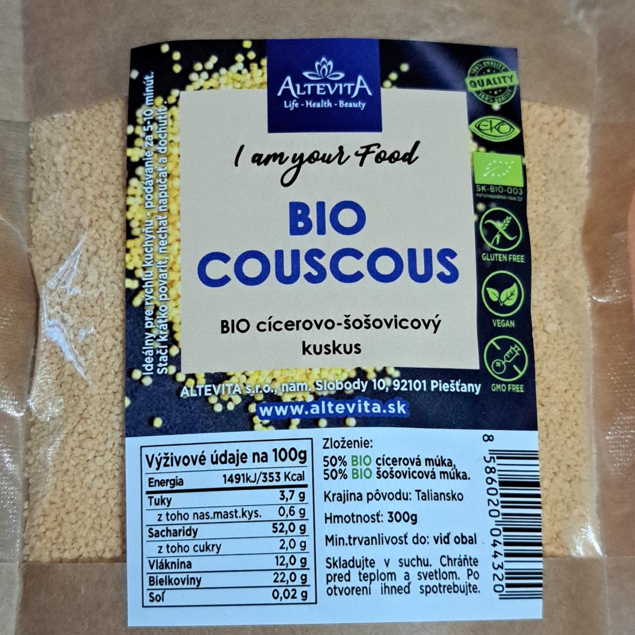 Fotografie - Bio Couscous Altevita