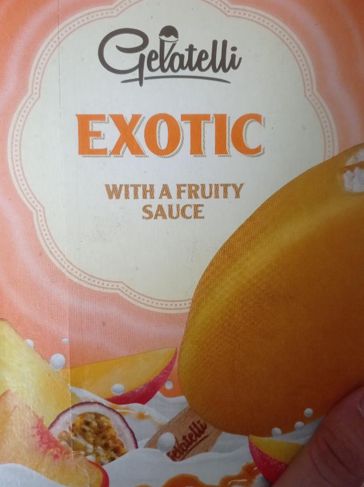 Fotografie - Exotic with a fruity sauce Gelatelli