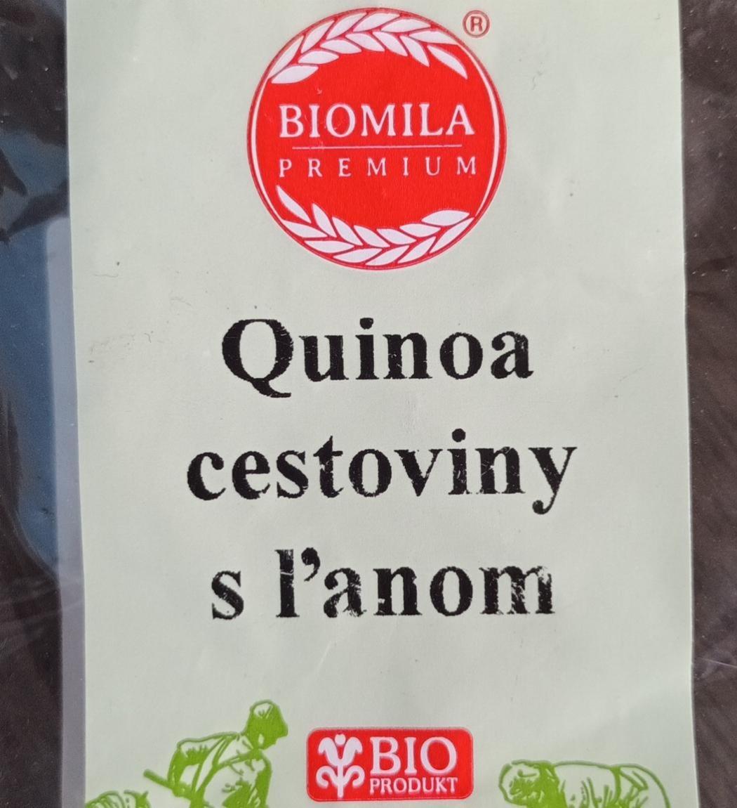 Fotografie - Quinoa cestoviny s ľanom Biomila