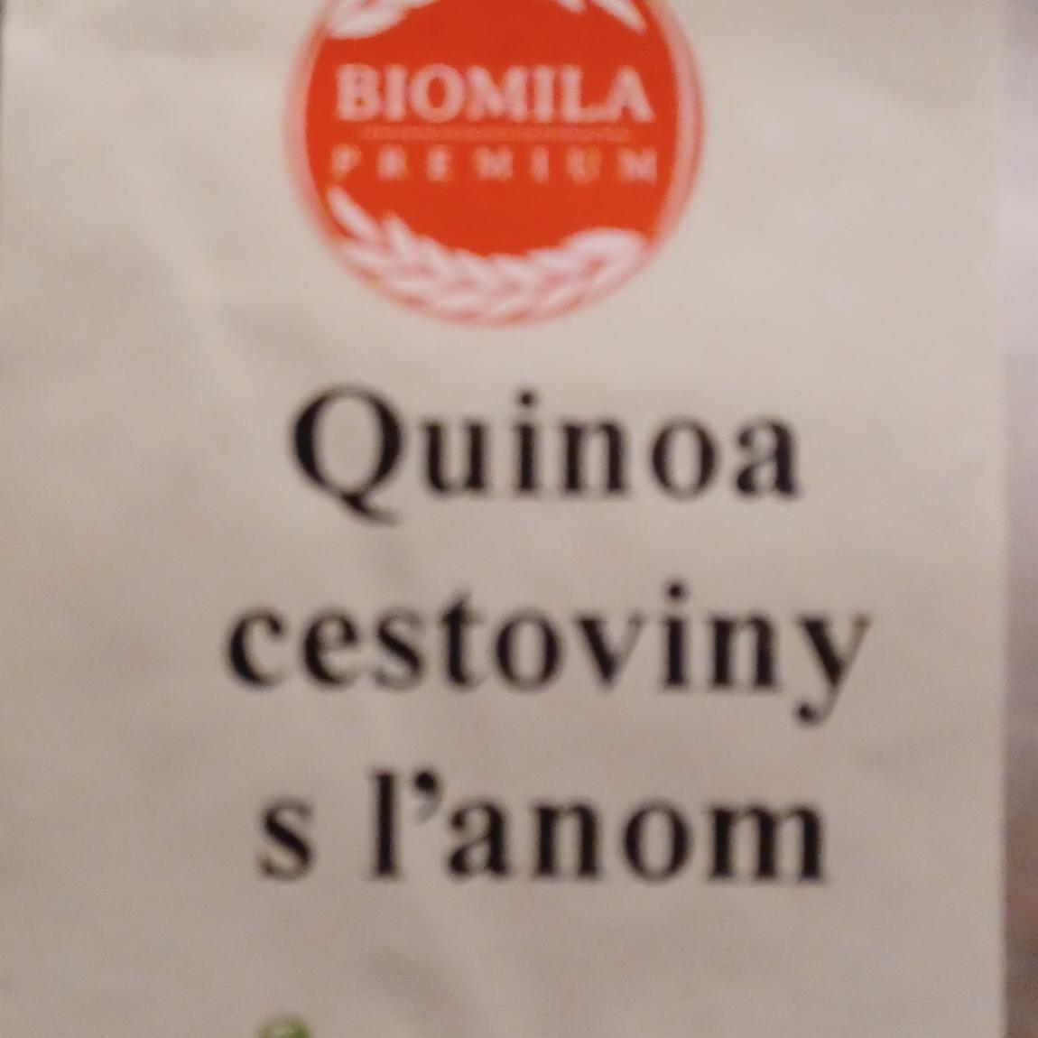 Fotografie - Quinoa cestoviny s ľanom Biomila