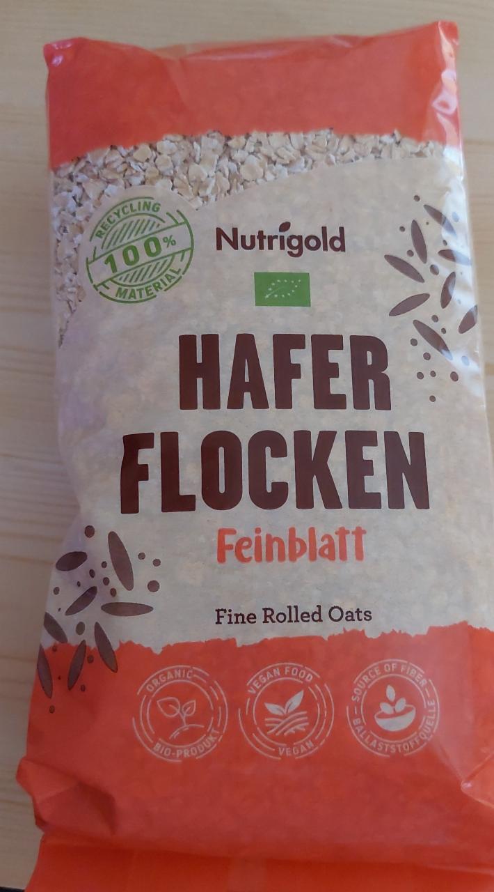 Fotografie - hafer flocken feinblatt Nutrigold