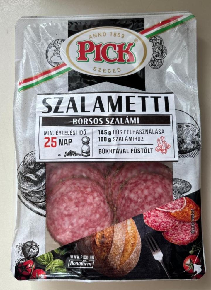 Fotografie - Szalametti Borsos Szalámi Pick