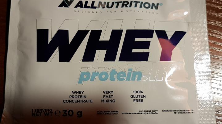 Fotografie - whey protein white chocolate pineapple