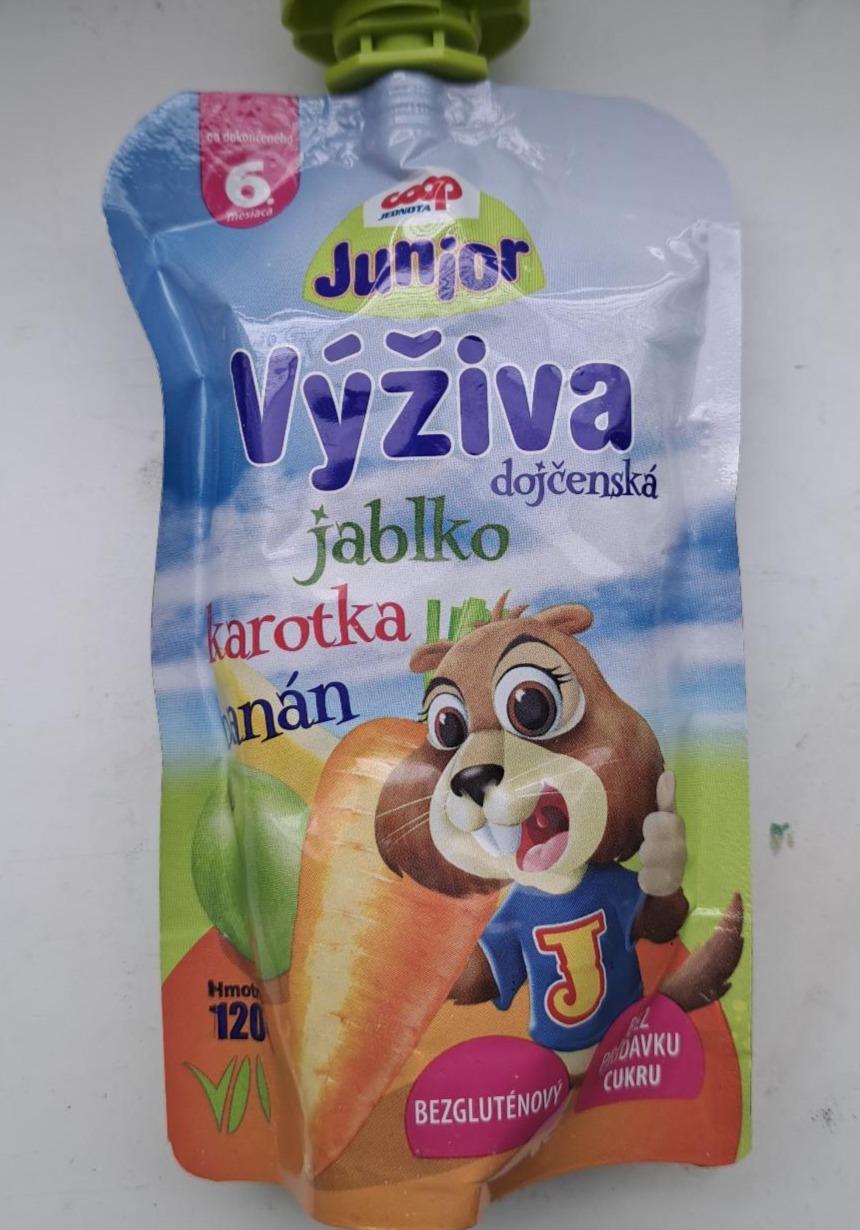 Fotografie - Výživa dojčenská jablko karotka banán Coop Junior