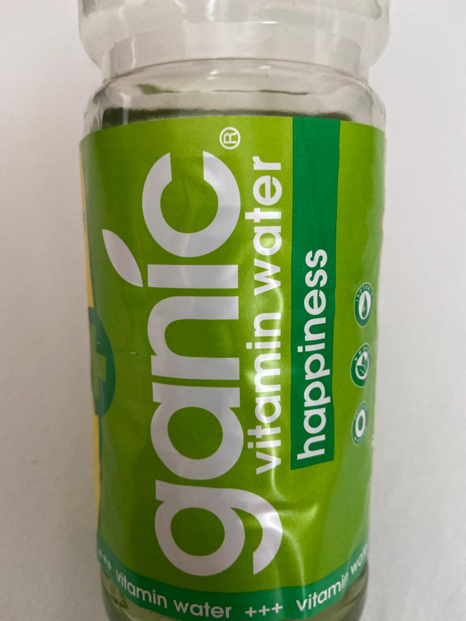 Fotografie - Vitamin water Happiness Ganic