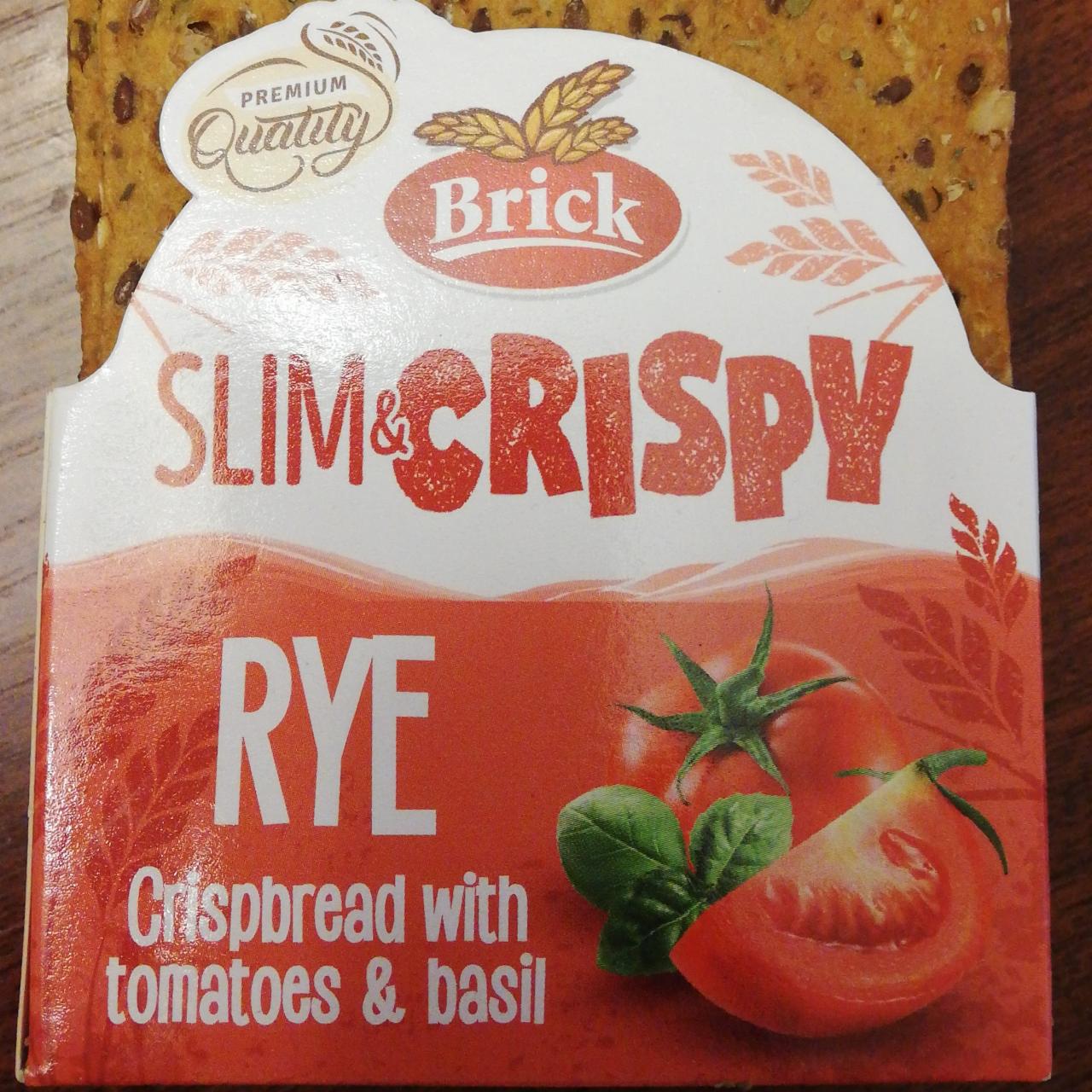 Fotografie - Slim&Crispy Rye Brick