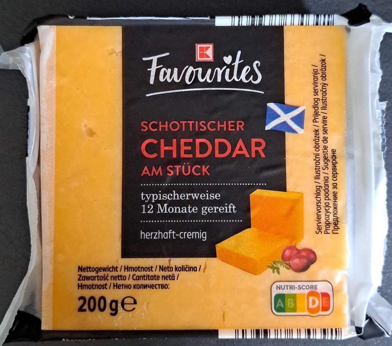 Fotografie - Schottischer Cheddar K-Favourites