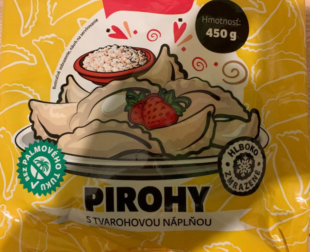 Fotografie - Pirohy s tvarohovou náplňou, hlbokozmrazené - Fresh