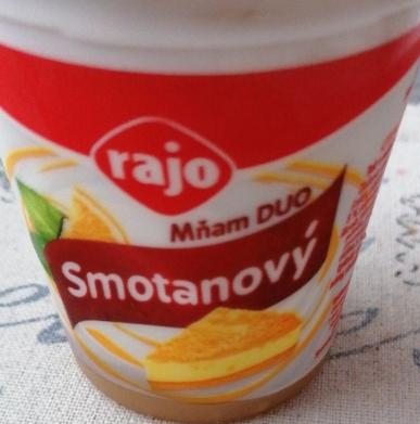 Fotografie - Rajo Mňam duo smotanový jogurt citrónový koláč