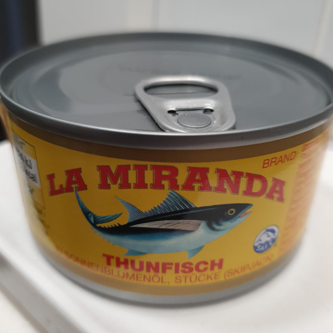Fotografie - Thunfisch in ol La Miranda