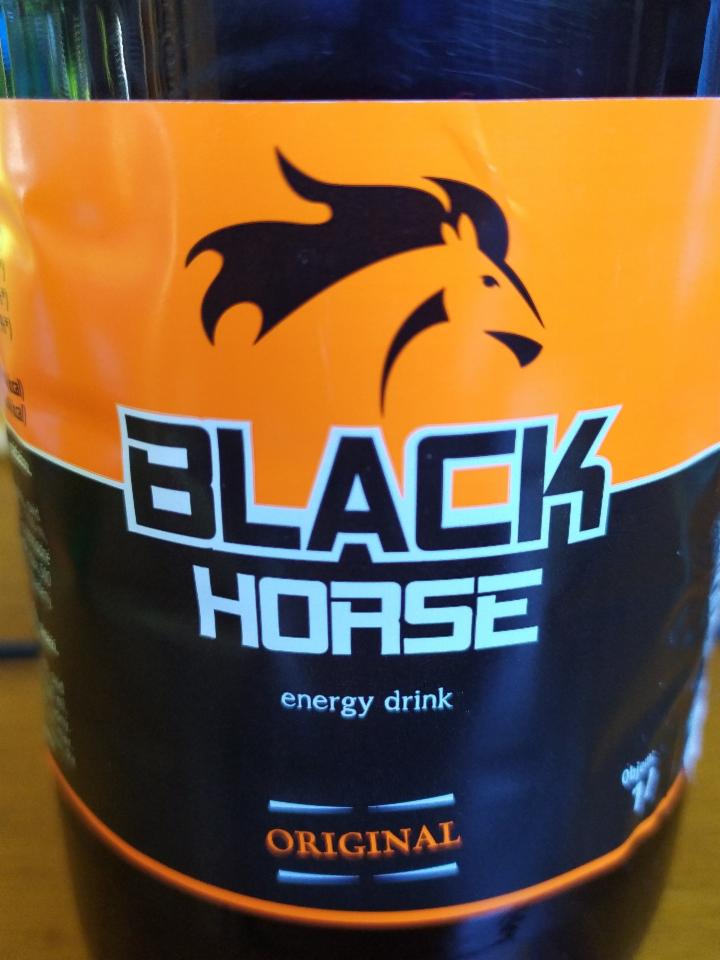 Fotografie - Black Horse energy Drink