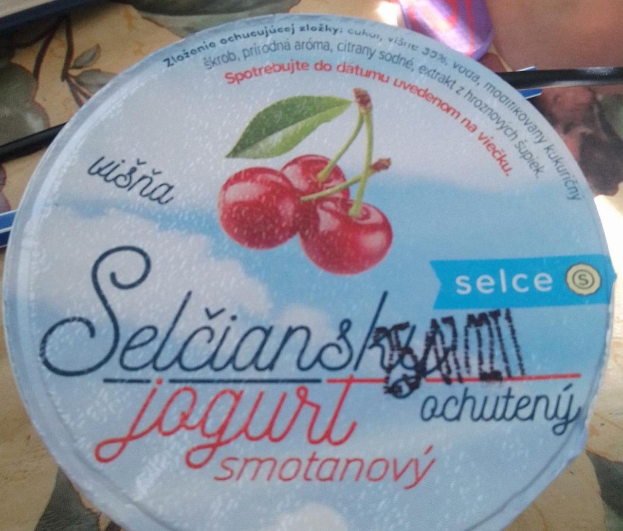 Fotografie - Selčiansky jogurt smotanový višňa